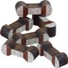Wooden Train Track - Dog Bone Connectors - Made in USA - 6 Pack view 2