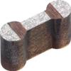 Wooden Train Track - Dog Bone Connectors - Made in USA - 6 Pack view 4