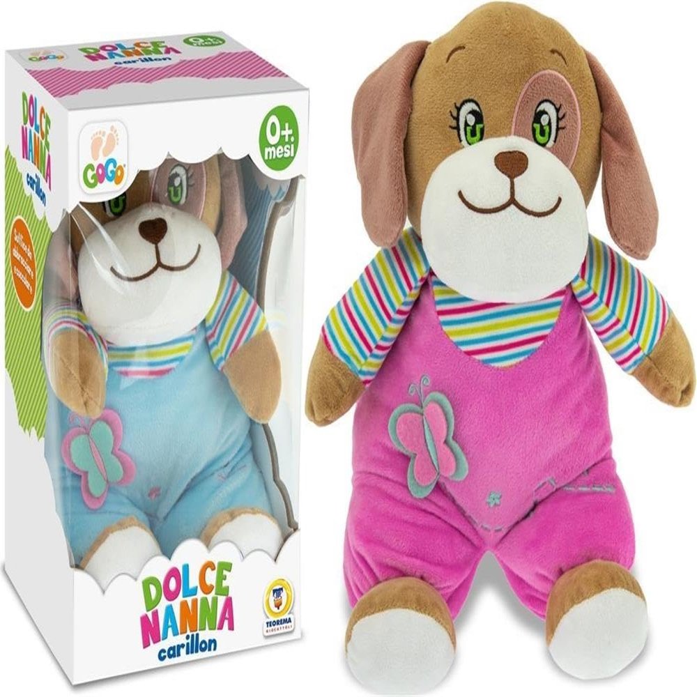 General Trade - TEOREMA Dog Toys for Babies and Early Childhood, Multicolor (105212)