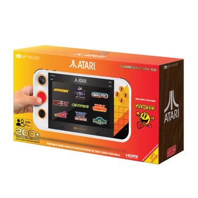 My Arcade Atari Gamestation Go: 200+ Preloaded Retro Games, Includes PACMAN