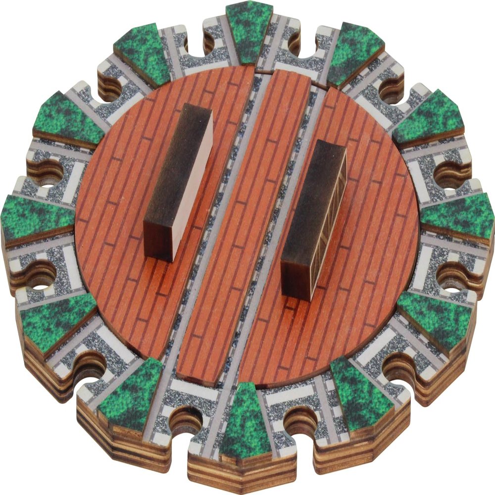 Wooden Train Track - Turntable - Made in USA
