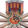 Wooden Train Track - Turntable - Made in USA view 2