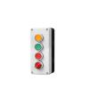 Fangyid Control Box with Light Button Switch 24V/220V with Emergency Stop Button self Reset Industrial Switch Waterproof Box (Color : 5 Rybgw, Size : 220V) view 1