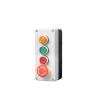 Fangyid Control Box with Light Button Switch 24V/220V with Emergency Stop Button self Reset Industrial Switch Waterproof Box (Color : 5 Mushroomrgyb, Size : 220V) view 1