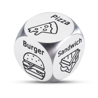 Wife Valentines Day Gifts,Food Dice for Boyfriend,Date Night Game Dice for Husband,Movie Night Gift for Women Men,Iron Gift for 6th Anniversary for Him,Valentines Day Gifts for Boyfriend