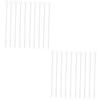 GLEAVI 20pcs Stainless Steel Cleaning Brush Bottles and Drinking Straws for Hard Reach Places Easy to Clean and Reusable Tools view 1