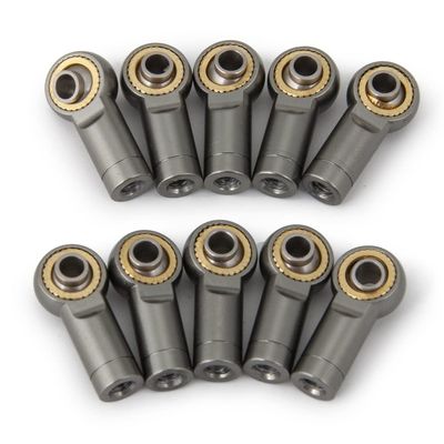 10pcs/Set Aluminum M3 Link Rod End Ball Joint CCW for 1/10 RC Car Crawler for SCX10 D90 Modification Accessories (Color : 5)