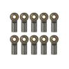 10pcs/Set Aluminum M3 Link Rod End Ball Joint CCW for 1/10 RC Car Crawler for SCX10 D90 Modification Accessories (Color : 5) view 2