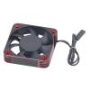 RC Motor Cooling Fan, 50mm RC Model 15000RPM ESC Heatsink Fan for Car Motor Upgrade Parts (Red view 1