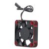 RC Motor Cooling Fan, 50mm RC Model 15000RPM ESC Heatsink Fan for Car Motor Upgrade Parts (Red view 2