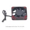 RC Motor Cooling Fan, 50mm RC Model 15000RPM ESC Heatsink Fan for Car Motor Upgrade Parts (Red view 3