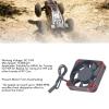 RC Motor Cooling Fan, 50mm RC Model 15000RPM ESC Heatsink Fan for Car Motor Upgrade Parts (Red view 4