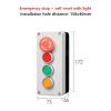 Fangyid Control Box with Light Button Switch 24V/220V with Emergency Stop Button self Reset Industrial Switch Waterproof Box (Color : 4 R Rotatergy, Size : 24V) view 2