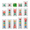 Fangyid Control Box with Light Button Switch 24V/220V with Emergency Stop Button self Reset Industrial Switch Waterproof Box (Color : 4 R Rotatergy, Size : 24V) view 3