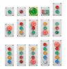 Fangyid Control Box with Light Button Switch 24V/220V with Emergency Stop Button self Reset Industrial Switch Waterproof Box (Color : 4 Mushroomrgy, Size : 220V) view 3