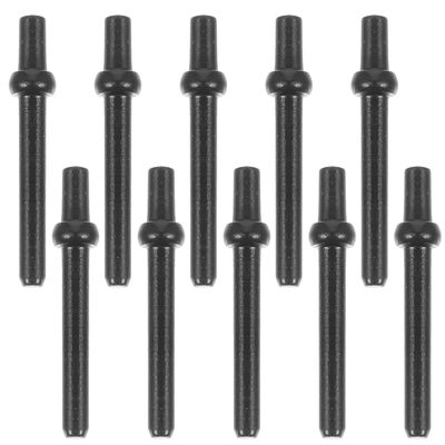 Alasum Metal Cribbage Pegs 100Pcs Cribbage Board Pegs Cribbage Accessories for Family and Friend Cribbage Traditional Board Game Black, 2.59X0.46X0.46CM