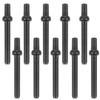 Alasum Metal Cribbage Pegs 100Pcs Cribbage Board Pegs Cribbage Accessories for Family and Friend Cribbage Traditional Board Game Black, 2.59X0.46X0.46CM view 1