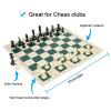 2 in 1 Board Quality Handmade Wooden Pieces A Chess and Checkers Sets with Board Perfect for Kids of All Ages view 2