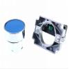 WARTHY 5pcs/Lot XB2-BA61 Blue Self-Reset Momentary Flush Pushbutton 1 N/O Flat Push Button Switch Replace view 4