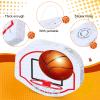 Hollowfly 162 Pcs Basketball Piata Basketball Party Favors 13 x 10 x 3 inch with Blindfold Confetti Bat Stress Ball Keychains Wristband Whistles Eraser Slap Bracelet Sticker Birthday Party Decoration view 3