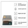 NIXCON Switching Power Supply Light Transformer 24W AC 110V 220V to DC 12V/2A 24V/1A Power Supply Source Adapter S-25-12 S-25-24 (Color : S-25-12) view 3