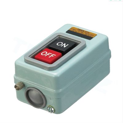 WARTHY Push Button Power Switch Three Phases Power Control Start Switch AC 380V 15A 3P 2.2KW TBSN-315
