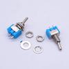 NIXCON 10PCS 2 Pin SPST Touch ON/Off 6A 125V 2 Position Mini Miniature Toggle Switc view 3