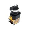 WARTHY Self Reset Double Head Button Switch red Green with Light LA38 Flat Head Switch 22mm (Color : La38 203 G) view 3