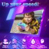 AOTIBO Fast Push Machine Light Up Fidget Toys for Kids Adults, Handheld Game for Kids 3-12, Quick Push Bubble Stress Toy, Sensory Toys Travel Games, Xmas Birthday Gifts for Boys Girls (Blue - Purple) view 2