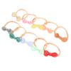 Angoily 10pcs Elastic Traceless Headbands for Girls Soft Flax Hair Accessories with Cute Ear Design for Everyday Wear and Special Occasions view 1