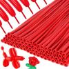100 Pcs 260 Long Balloons,Red Thickening Latex Long Balloons for Animal Model,Long Twisting Balloons for Halloween Animal Shape Model Weddings Birthdays Party Decorations(Red) view 1