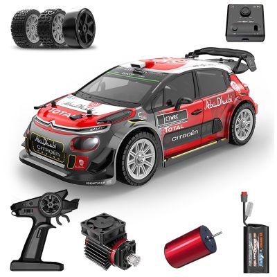 Fenamx Mjx Hyper go 4x4 Brushless Rc Cars 14303 Hyper 4wd Rc Car All-Road RC Drift Car Brushless Scale 2.4G 4wd High Speed Electric,Terreneitor 4x4 Carros,1/14 Citroen C3 Fast RC Cars for Adults