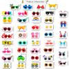 Sonarun 42 Pairs of Hawaii Luau Party Sunglasses Fun Hawaiian Sunglasses Tropical Masquerade Photo Props for Holiday Gifts Summer Hawaii Luau Beach Pool Party view 2