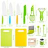 40Pcs Kids Knife Set for Real Cooking: Montessori Kitchen Tools for Toddlers, Kitchen Toy for 3 4 5 6 7 8 9 10 Year Old Boys Girls Birthday Gifts view 3