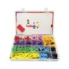 Magnetic Arabic Letters Kit 374 Pcs for Kids, Arabic Alphabet Puzzle Board, 30 PCS Arabic Flash Cards, Arabic Learning Toys for Toddlers view 2