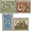 Bulgaria 598-601 (Complete.Issue.) unmounted Mint/Never hinged ** MNH 1947 Reconstruction (Stamps for Collectors) Cars/Road Traffic view 1
