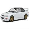 1998 Impreza 22B RHD (Right Hand Drive) Pure White with Gold Wheels 1/18 Diecast Model Car by Solido S1807404 view 2