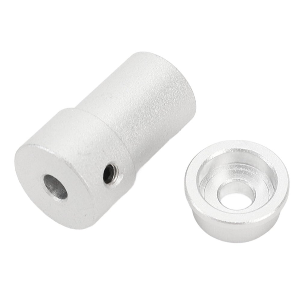 4mm Mounting Hub Universal Aluminum Alloy Motor Shaft Mounting Coupling for Omnidirectional Wheel