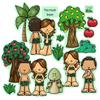Story Time Felts Days of Creation & Garden of Eden Felt Sets Bible Felt/Flannel Board Stories Lesson Guide Activity Pages view 3