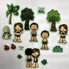 Story Time Felts Days of Creation & Garden of Eden Felt Sets Bible Felt/Flannel Board Stories Lesson Guide Activity Pages view 4
