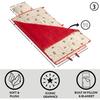 Disney Mickey Mouse 3-in-1 Travel Slumber Nap Mat with Built in Pillow, Plush Blanket and Carry Backpack Straps, 46"x26" Mat, Ages 3+ view 2