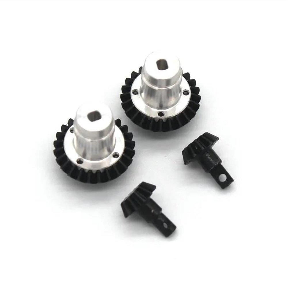 ALBARAY Upgrade Parts Compatible with FCX24 for K5 for 1/24 Small Seven Remote Control Car Metal Parts Upgrade Bridge Gear (Color : 2pcs)