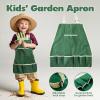 JOI MEW Kids Gardening Tools Set, Garden Toys w/Wooden Handle Alloy Rake,Fork,Trowel, Watering Can,Gloves,Tote Bag,Plant pots, DIY Bookmark Kits, Spring Summer Toy Outdoor Gift for Toddler Boy Girl view 3