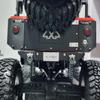 H-TECH RC CNC Aluminum Metal Rear Bumpe for Axial SCX10 III Jeep CJ-7 [AXI03008T2, AXI03008T1] 1/10 RC Body Upgrade (Rear Bumper), Black, HT-AX0005 view 4