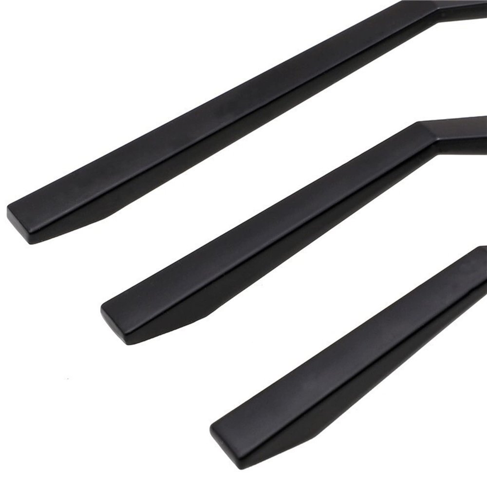 AMHIL Black Cabinet Handle Square Furniture Hardware Stainless Steel Kitchen Door Knobs Cupboard Wardrobe Drawer Pulls 1Pcs