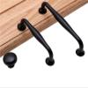 Black Aluminum Alloy Door Handle Drawer Kitchen Cupboard Cabinet Drawer Pull Knobs 1Pcs view 3