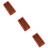 Abaodam 3 Pcs Huggy Plush Pillow Decor Pillows for Bed Realistic Brick Shape Easy to Clean view 1