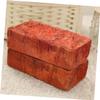 Abaodam 3 Pcs Huggy Plush Pillow Decor Pillows for Bed Realistic Brick Shape Easy to Clean view 3