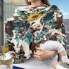 Binienty Brown Cow Sunflower Stretchy Car Seat Covers for Baby Boys Girls Infants,Breathable Babies Stroller Cover Canopies,Baby Shower Gifts view 2