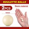Silipull Roulette Win Marker and 2 Pcs 15 mm Roulette Balls Acrylic Accessories Wheel Table Game Set(Stylish) view 3